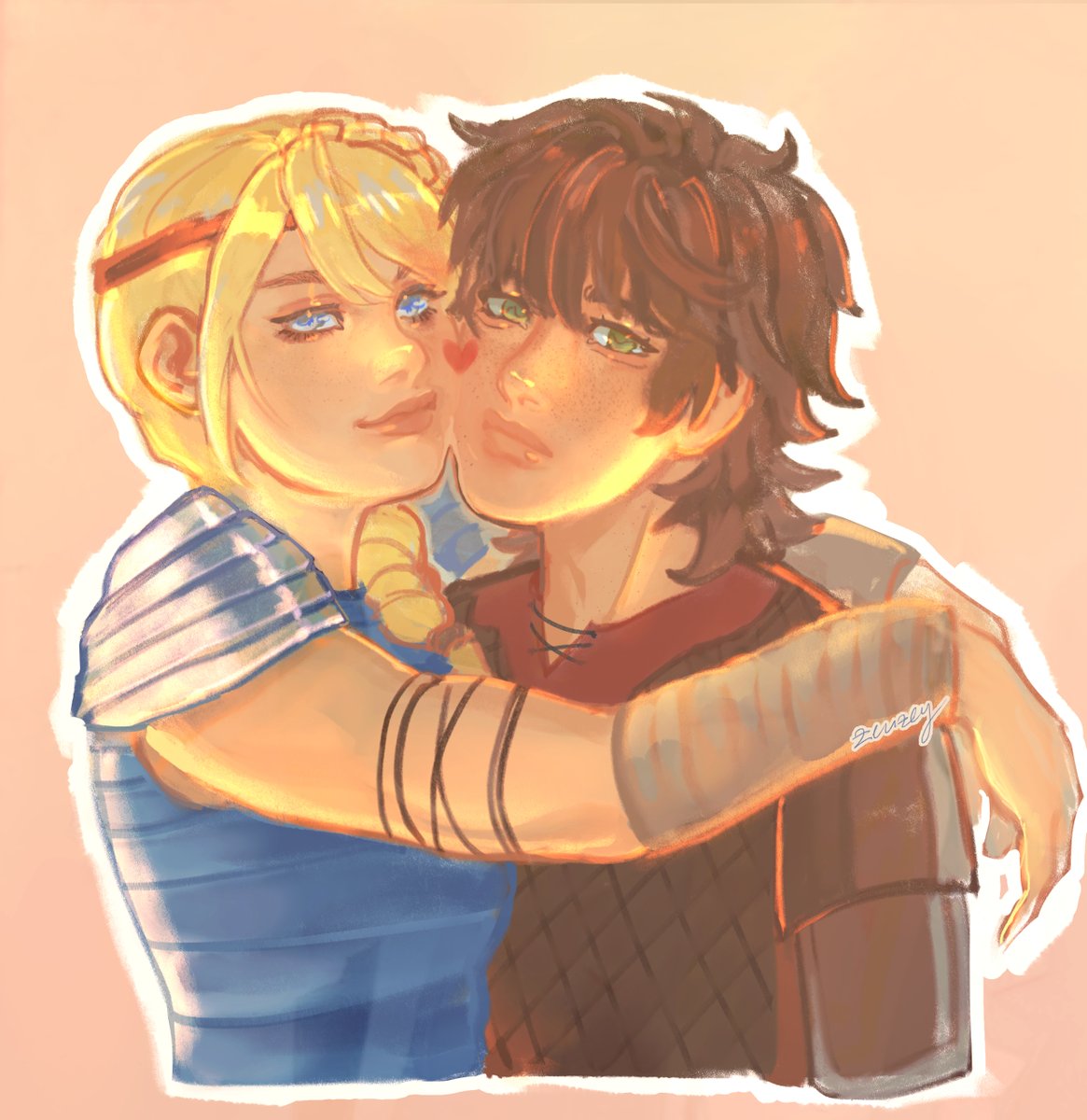 withoutzeuzey's tweet image. slapped some more filters on to the previous drawing #httyd