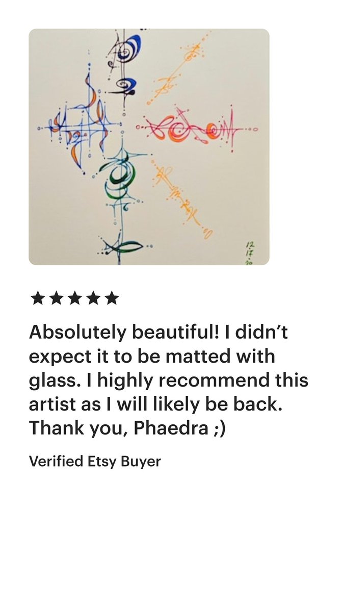 MIC8833's tweet image. Another 5 star review! ⭐️⭐️⭐️⭐️⭐️ at
micsjoycodes.etsy.com