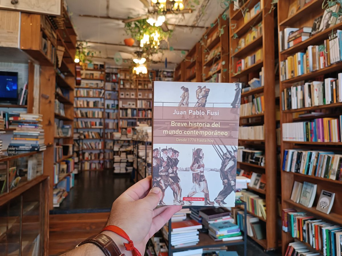 Breve historia del mundo contemporáneo. Juan Pablo Fusi.
Desde 1766 hasta hoy.

#AndaBuscarloAlChopin
#InYourFaceAmasson
#BildungLibros
#TristanNarvaja
#LibrosNuevos
#LibrosLeídos
#EnvíosAlInfinitoyMásAllá