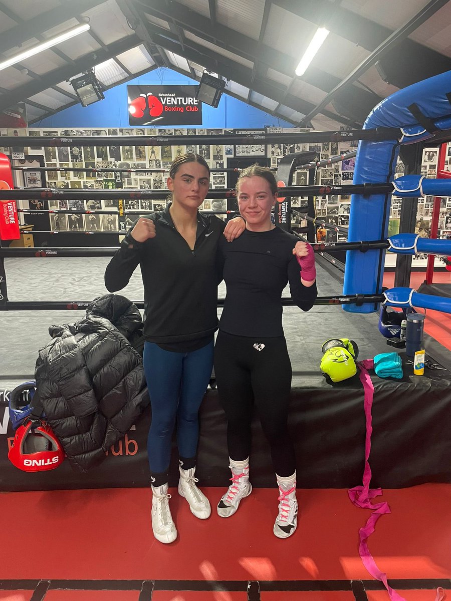 VentureBoxing's tweet image. Last Spar For Venture’s Letitia McKee Tonight With North West’s Tough Molly Maher .. Letitia Flies Out To Berlin On Monday For The Junior European Championships.. Good Luck Letitia 🍀 #TEAMVENTURE 🥊 #TEAMENGLAND 🏴󠁧󠁢󠁥󠁮󠁧󠁿