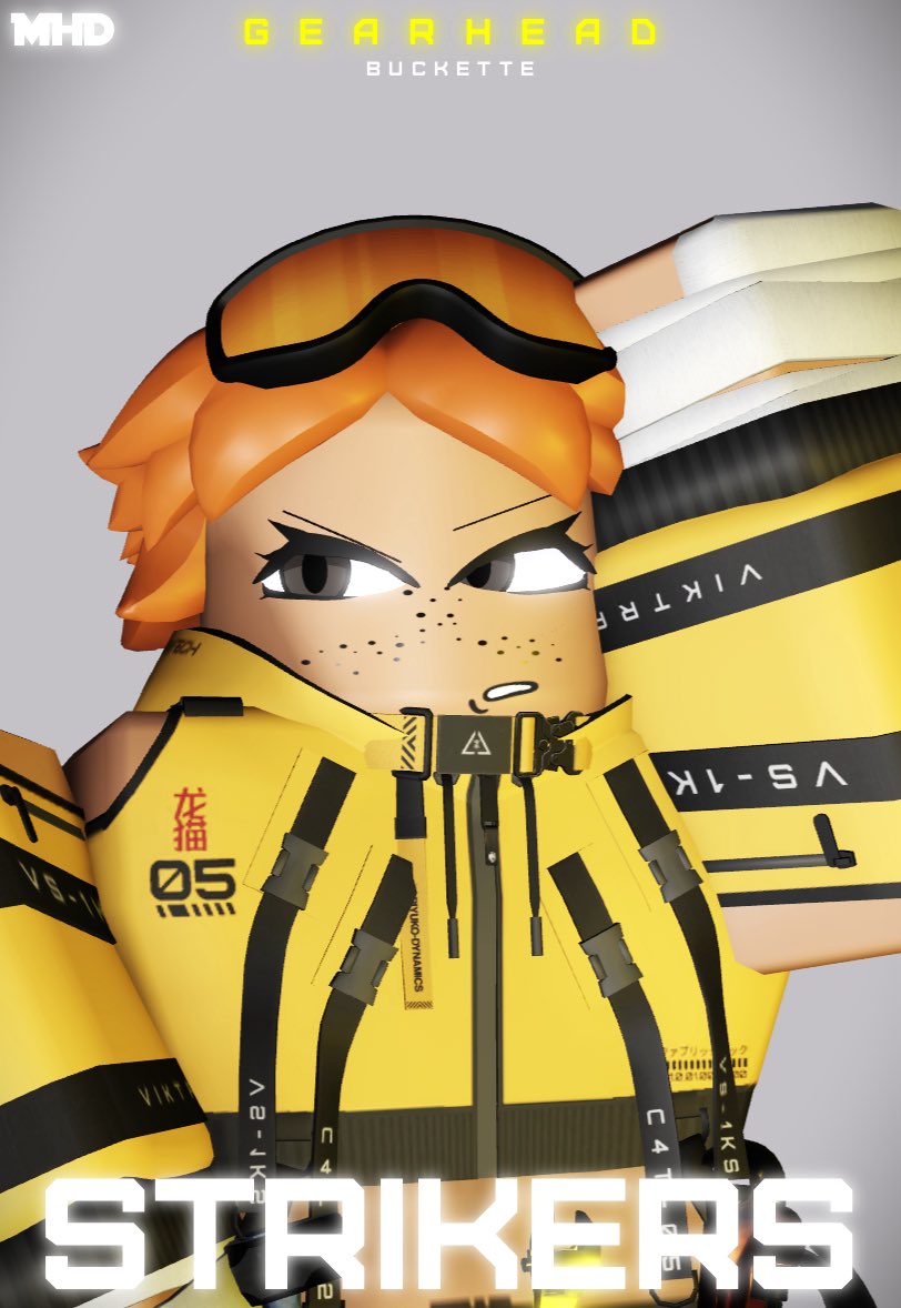 💛ROLE ANNOUNCEMENT💛

I am so excited to be bringing Miss Trix Maddox “Gearhead” to life in MarcoHD’s new series Strikers!! Follow the production on YouTube and follow along for the upcoming Pilot and episodes along the way!