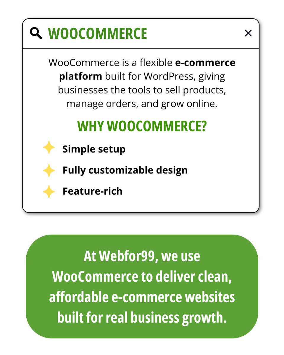 WebFor99's tweet image. Ready to start selling online? At WebFor99, we build beautiful WooCommerce stores that make running your business easier than ever. 💻💯

Start today at webfor99.com

#webdesigner #website #websitedevelopment #WooCommerce