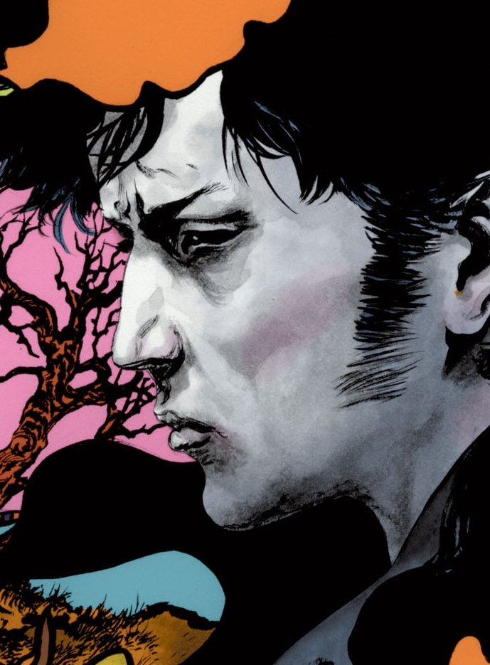 lady_katara's tweet image. The category is lethal side profile and morpheus is taking it (they literally pulled him from the comics and put him on screen &amp;lt;3)