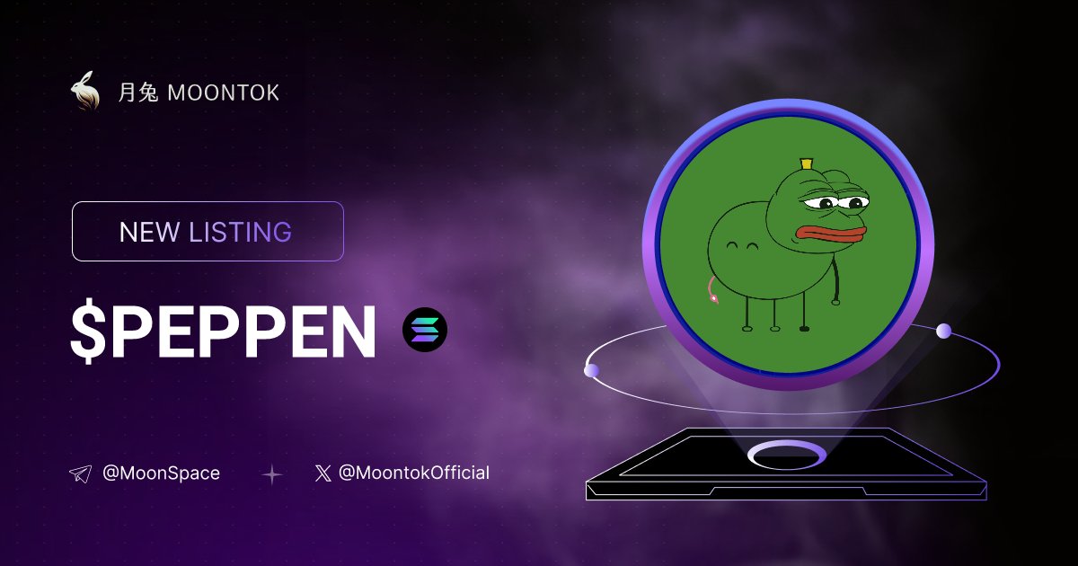 MoontokListing's tweet photo. ⚡ 月兔雷霆 - Moontok Xpress

Peppen ( $peppen )
https://t.co/OEicMNu3yH

A6HFRDr4yQyJsvPnes3vjtqZMn6yPrSQEPeGKTkrpump

LIQ: $37,388 | MC: $135,628

#altcoin #memecoins @peppen_games @moontokofficial https://t.co/O8kjrJ9JcJ