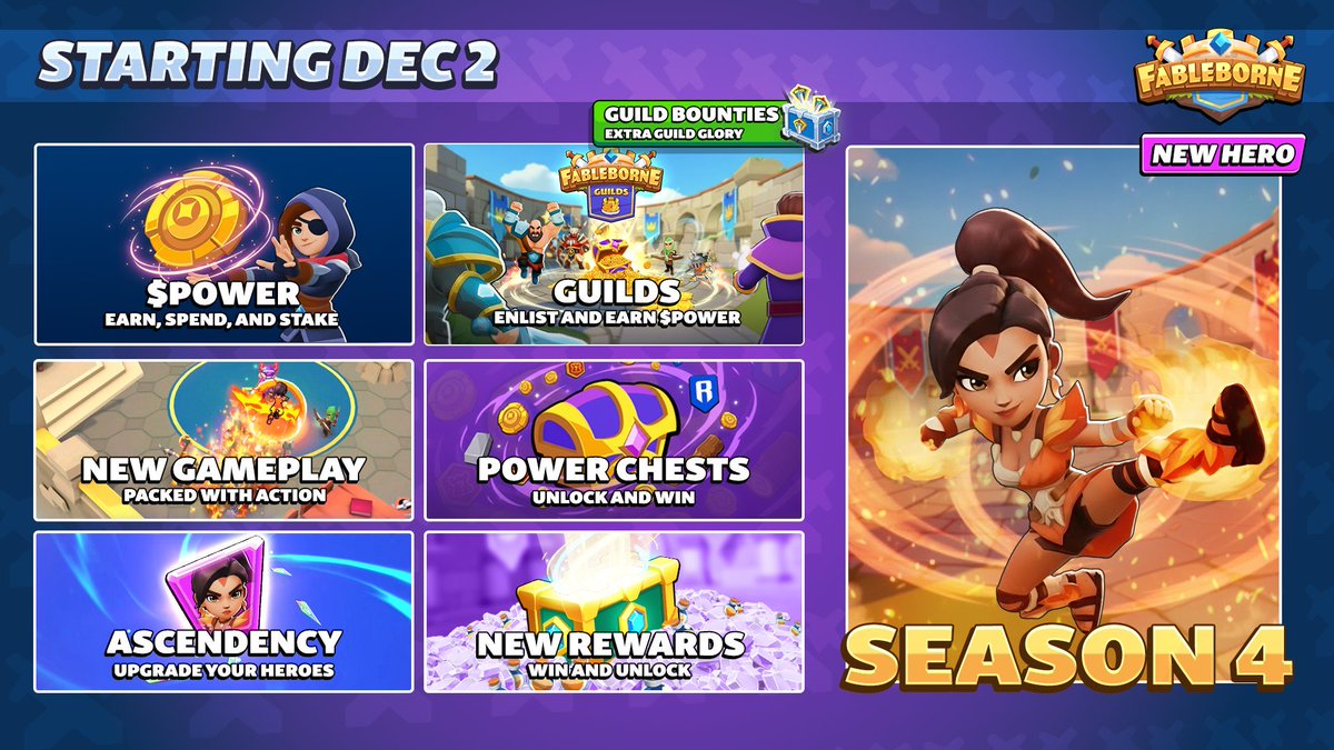 StarPlatinum_'s tweet image. Fableborne S4 just started🚨

here’s a simple guide with everything you need to know:

How to play

- Download links are now available on @fableborne 

- Available on App Store and Google Play

- everyone can play for free

How to log in:

- Create a Pixion ID to save rewards and…