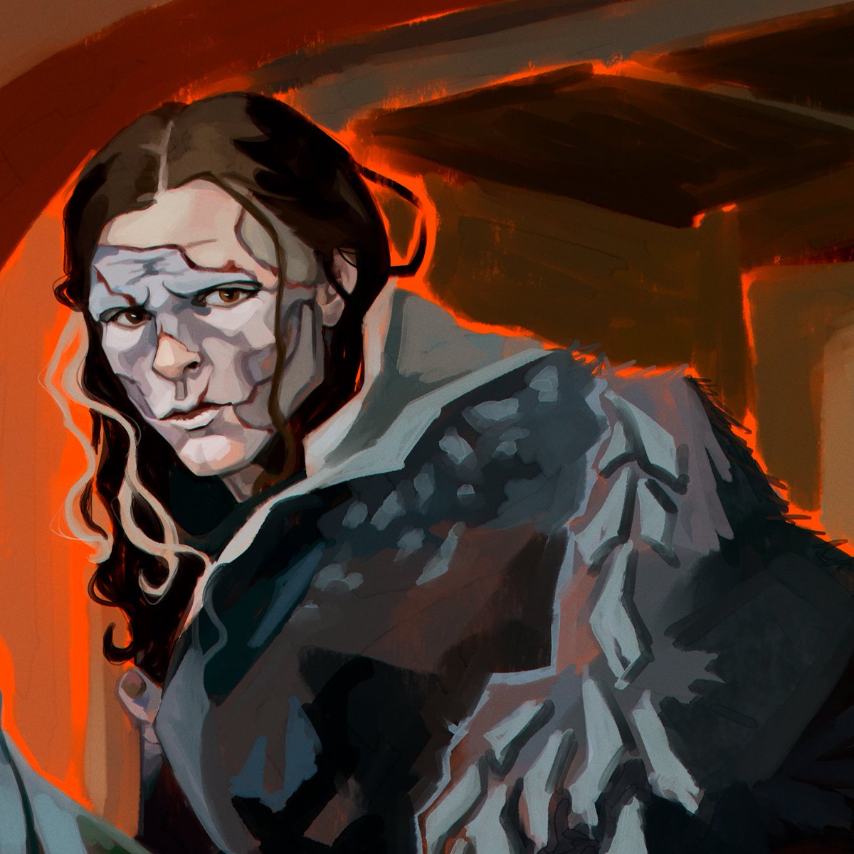 close up of his beautiful face
#Frankenstein