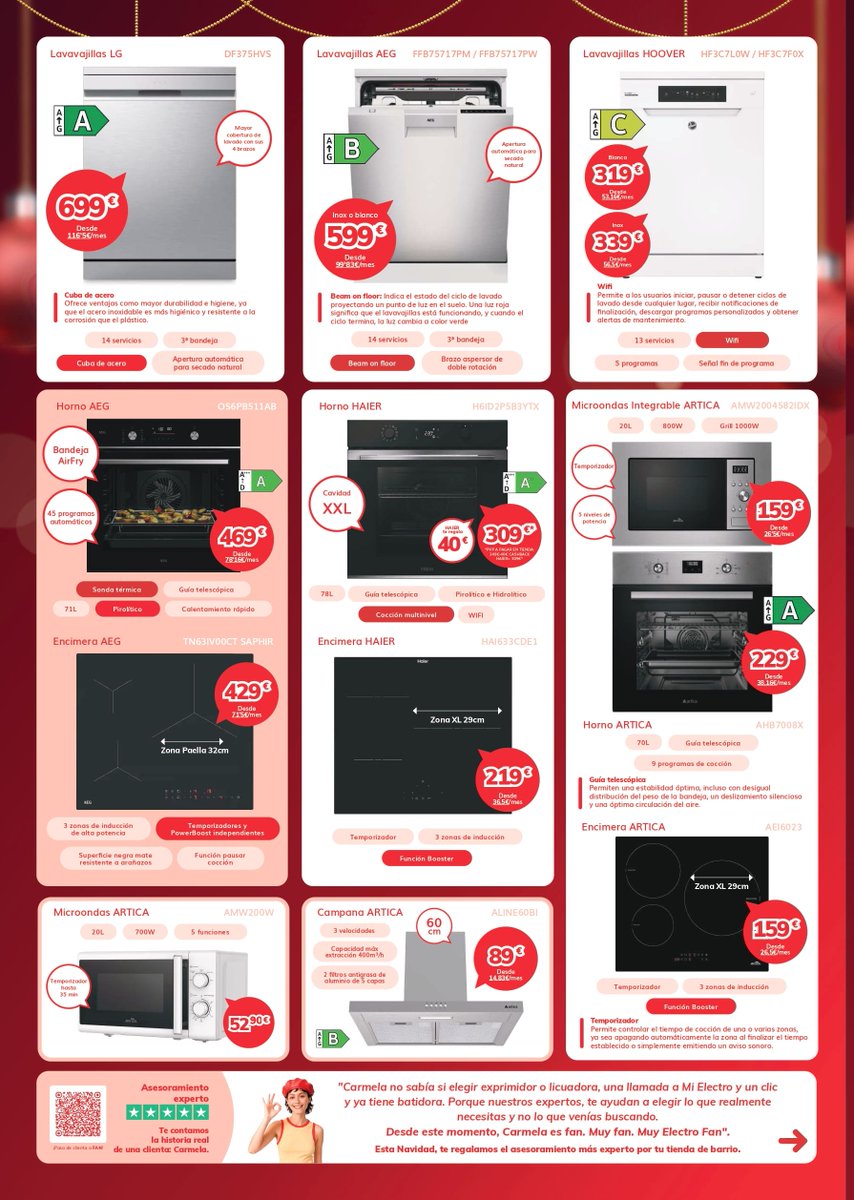✨ Ofertas FANtásticas hasta el 6 de enero en una selección de la mejor tecnología.
👉 Porque en MiElectroHiper  no hablamos solo de descuentos. Te regalamos facilidades para que te conviertas en FAN. Muy FAN. Súper FAN. MEH
🛒