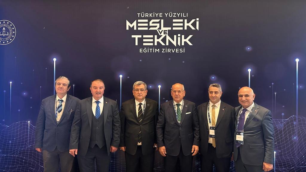 Türkiye Yüzyılı Teknik ve Mesleki Eğitim Zirvesi'ne Katılım sağladık