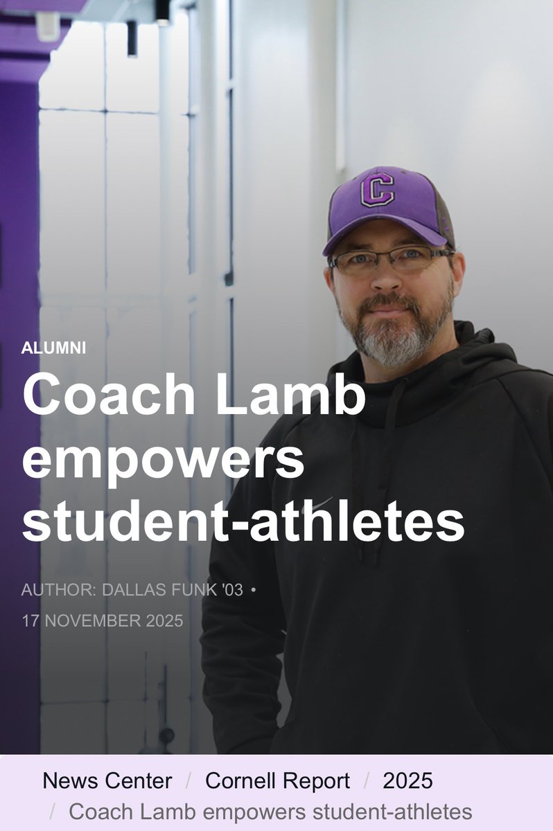 Honored to have such a nice write up in the Fall alumni magazine. I have been blessed throughout my career and rejuvenated in God’s Country (Iowa) to keep impacting so many. Go Rams.