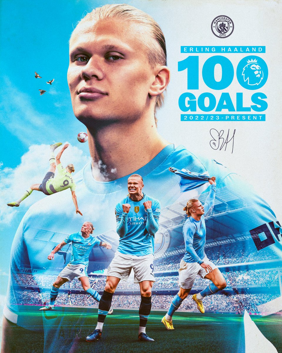 The newest member of the <a href="/premierleague/">Premier League</a> 1️⃣0️⃣0️⃣ club! 🫡

And the fastest-ever to do it 🤯⚡️