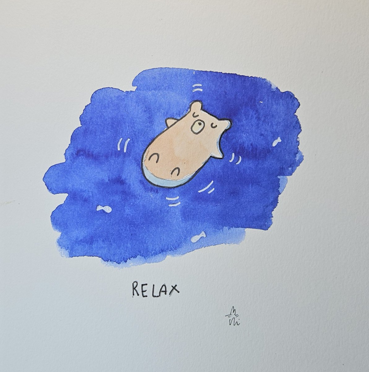 TarOmatic22's tweet photo. Sometimes the best plan
is to float and let the day take care of itself.
Silence can be a superpower. 🌙💙
#FuzzyHolidayBears #CalmArt #CozyEnergy https://t.co/eAdEfyb6Mp