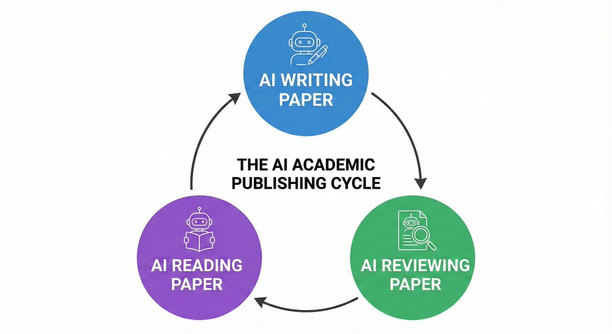 yiying__zhang's tweet image. A personal reflection (as an author, reviewer, and conference chair) on the ICLR2026 incident:

🤖 The AI academic cycle
🎓 The long-broken peer-review system
✈️How we can shift to real-time validation

Read full blog post: tinyurl.com/6pzk25ck

#ICLR2026 #NeurIPS #PeerReview
