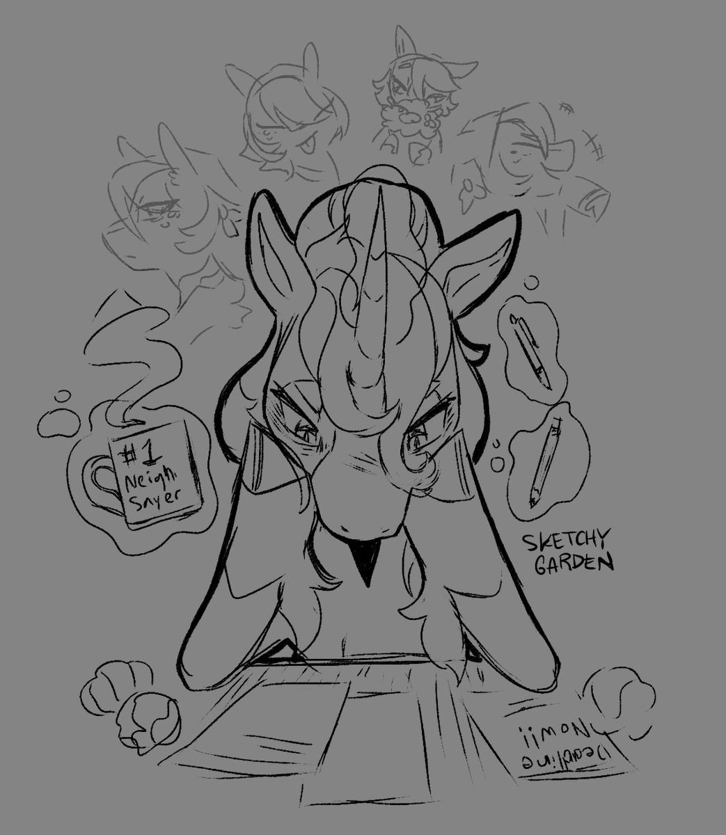 SketchyGarden tweet media