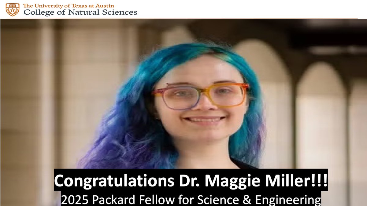 Congratulations Dr. Miller!! <a href="/TexasScience/">NaturalSciences @ UT</a>