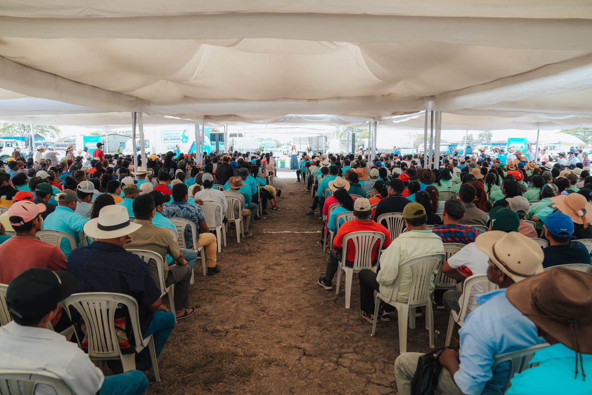 ¡Obrando por nuestros agricultores en Daule!
Entregamos kits de insumos agroecológicos para arroz, beneficiando a 1.000 pequeños productores.

Con una inversión de $160.200, fortalecemos la soberanía alimentaria y devolvemos la esperanza a nuestro campo. 

¡Las obras hablan por