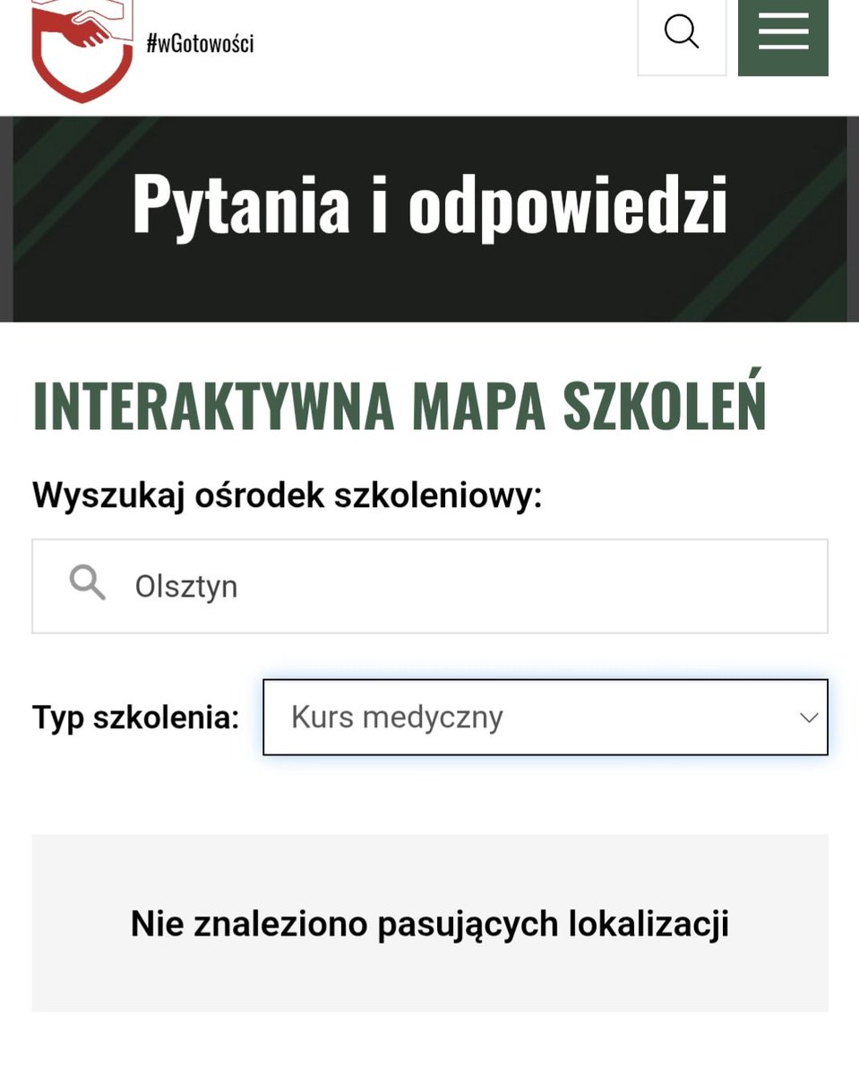 Warmiak2's tweet photo. @MON_GOV_PL Olsztyn został pominięty pod względem organizacji najważniejszych dla cywilów szkoleń. https://t.co/Elh7tBQXDV