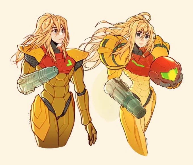 Power and Varia Suit Samus (Metroid Prime)