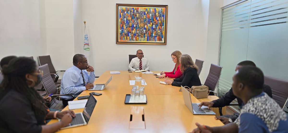 Nice meeting Yara Saab and Professor Rym Ayadi, founder &amp; president of the Euro-Mediterranean Economists Association (EMEA). Discussions were centered on operationalization of our MoU; including the strengthening of cooperation between EMEA and the CVF-V20 on Climate resilience,