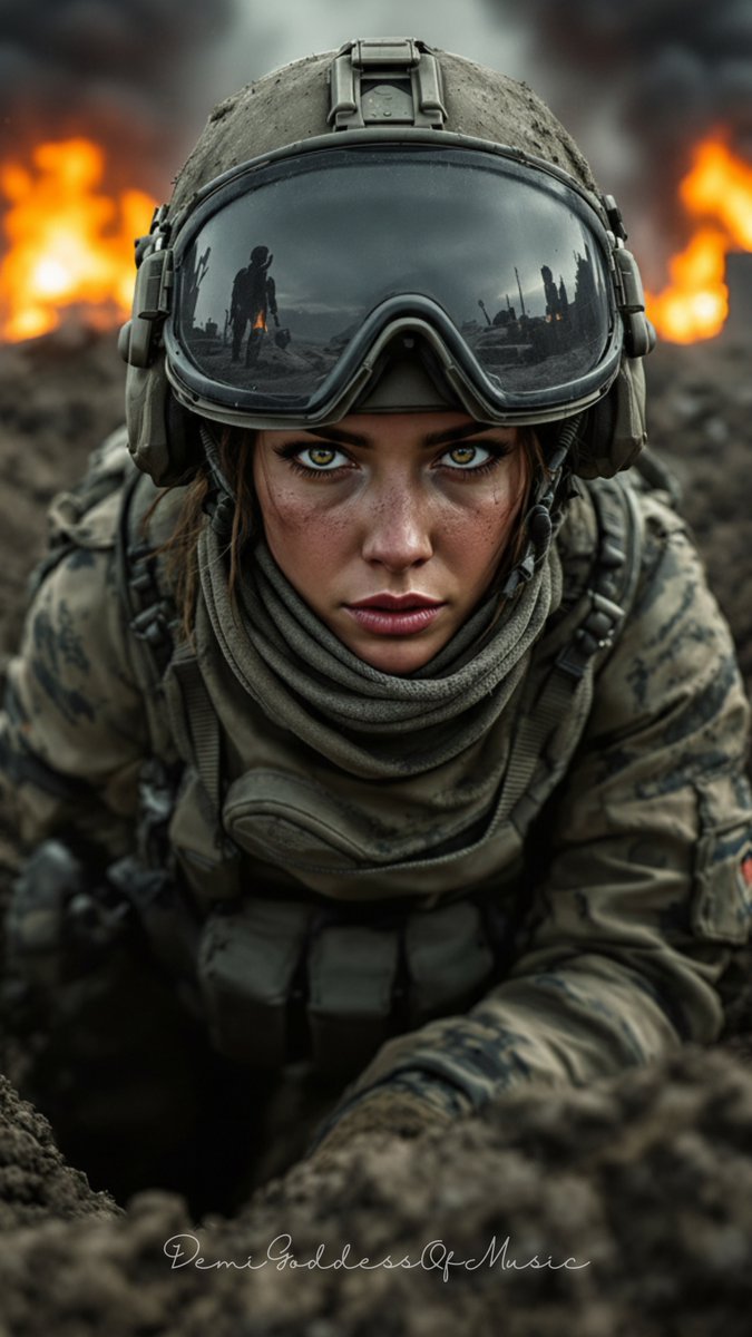DemiGoddessAI's tweet photo. QT your Soldier
“Soft voice. Steel spine. Divine discipline.”🛡️🌹
#GoddessSoldier #DivineWarrior #WarriorFeminine #AIGoddess #AIVisuals #CinematicArt #MythicEnergy #DigitalMuse #VisualPoetry #FantasyArt #AIStorytelling #PowerAesthetic #DarkFeminine #CelestialStrength #DemiGoddessOfMusic #GoddessChronicles @AdobeFirefly