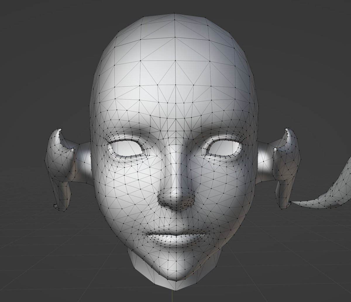 xiv mobile vs xiv 

meant to rip and port things but got pissed off at the quality differences and had to close blender,,,,
(lashes &amp; eyeball mess hidden on right but not on left sorry i dont feel like reopening the models)