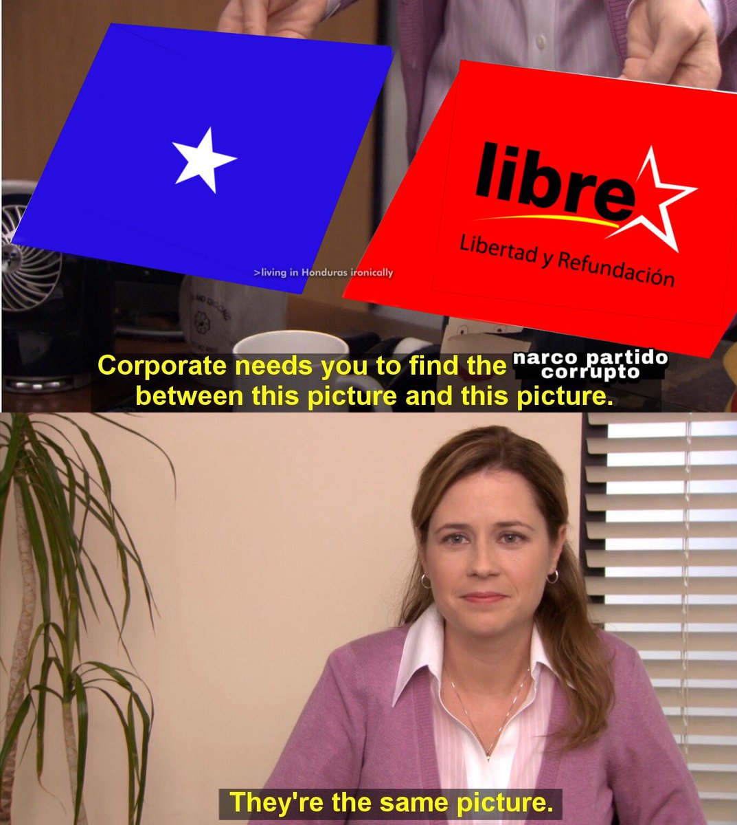 “narco partido corrupto”