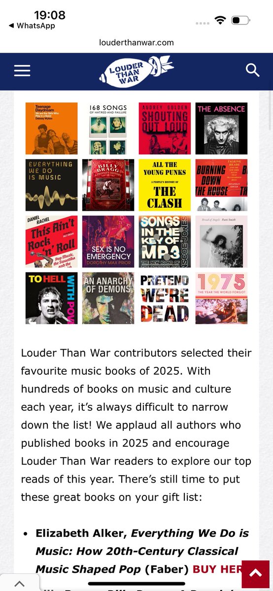 elizabethalker's tweet photo. 🚨 WHAT A WEEK 🚨 Everything We Do Is Music has been named a Sunday Times @thetimes BOOK OF THE YEAR. Thank you so much to Victoria Segal for the lovely words.

Swipe to see that it’s also been chosen as a Book of the Year in the @IrishTimesNews - huge thanks to Declan Burke.

And I’m so thrilled to be one of @louderthanwar’s Music Books of 2025

And since this is a BOTY post, it was chosen by the Financial Times too, but that was last week…. 

Everything We Do Is Music is published now by @FaberBooks