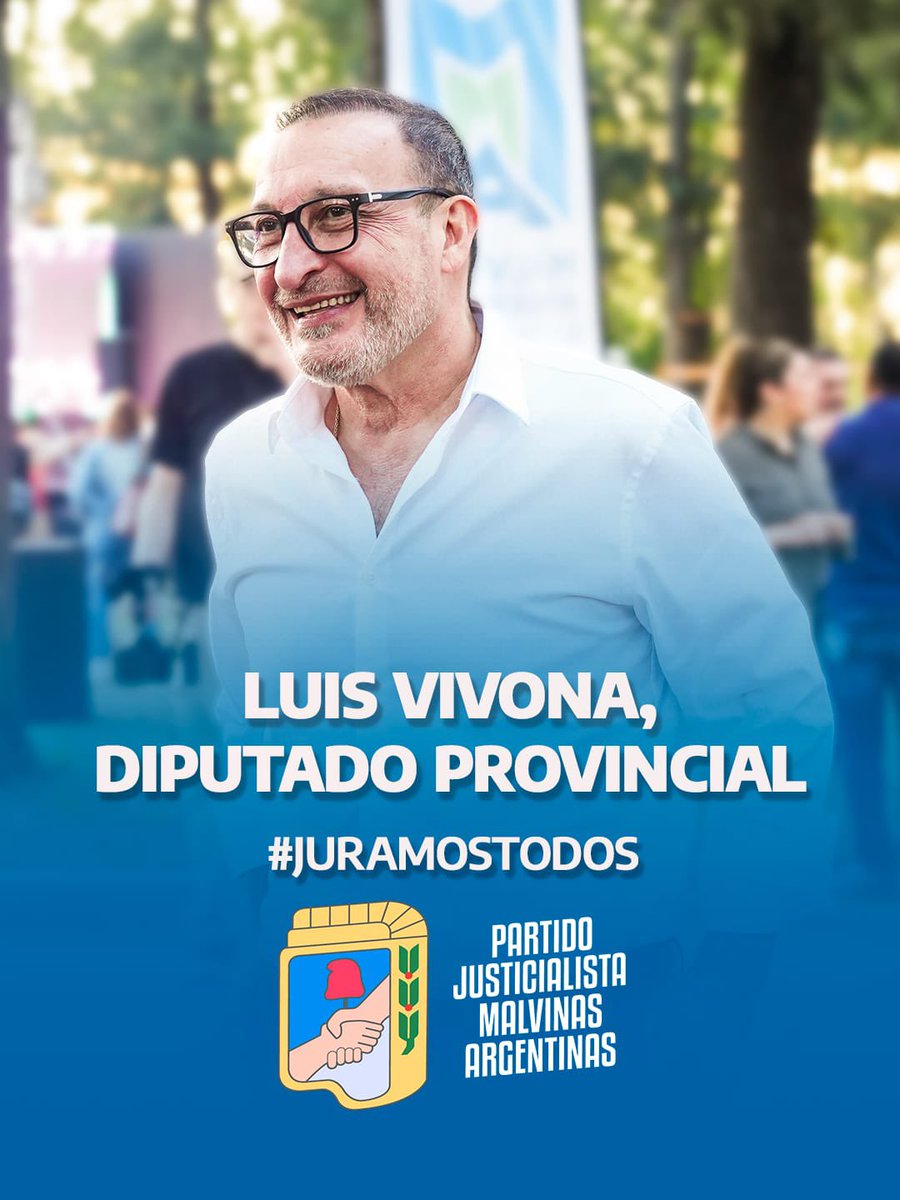 Luis Vivona juró como Diputado Provincial en la Legislatura Bonaerense.

Juramos todos ✌🏻