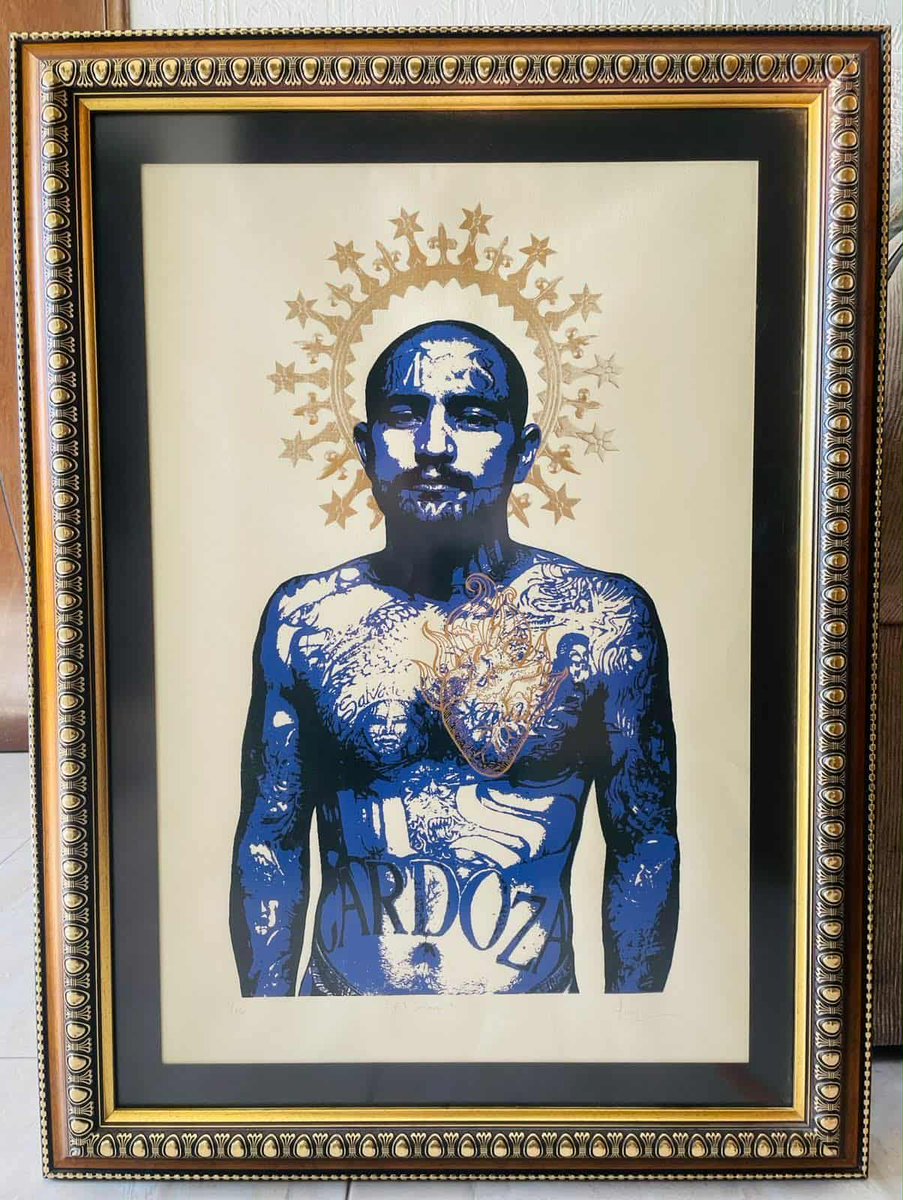 cedenno's tweet image. Esplendida obra del artista Luis Franco, llega al acervo de la Colección #Oqli, a través del intercambio lentes/arte. Gracias por la confianza a mi estimado amigo, el Maestro Saúl Ordoñez.