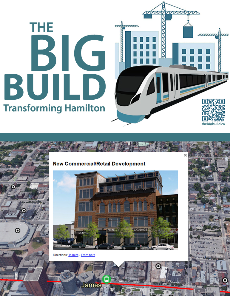 Commercial/retail development. Located steps from the James stop along the <a href="/HamiltonLRT/">Hamilton LRT</a> line in the <a href="/DwntwnHamBIA/">DowntownHamiltonBIA</a>.

Another part of #thebigbuild that is transforming #HamOnt

Explore: thebigbuild.ca