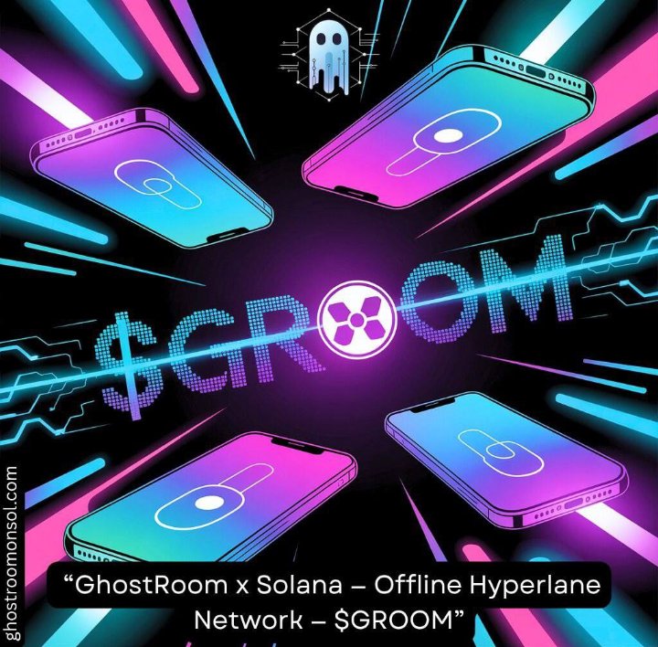 🌪️ The Solana Storm has started.  
Plug in. Power up. Join the swarm.  
Encrypted. Decentralized. Undeniable.  
Welcome to $GROOM.  
ghostroomonsol.com
#GROOM #SOLANA
