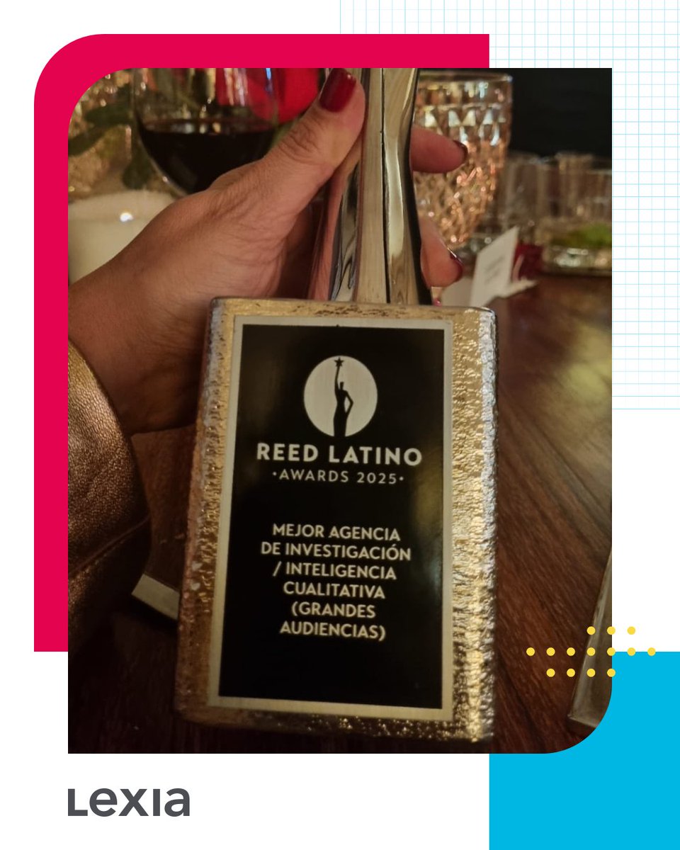 Haber sido nombrados Mejor Agencia de Investigación/Inteligencia Cualitativa nos motiva a continuar construyendo análisis que ayuden a nuestros clientes a comprender y actuar con certeza.

@reedlatino <a href="/laulexia/">laura  velamazan</a>
#reedlatino2025