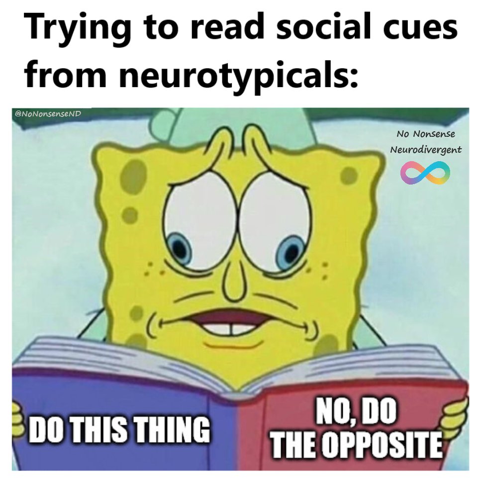 No Nonsense Neurodivergent (@nononsensend) on Twitter photo 