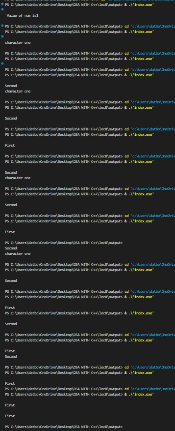 datboi_aayu's tweet image. Day 200 of #365daysofcode

Web dev:Today i learned about Arrays &amp;amp; Objects.

DSA : Today i explored about switch Implemented switch for decision-making.

• Used multiple case conditions
• break to stop fall-through
• Added default case

#365DaysOfCode #WebDev #CPP #DSA #WEBDEV