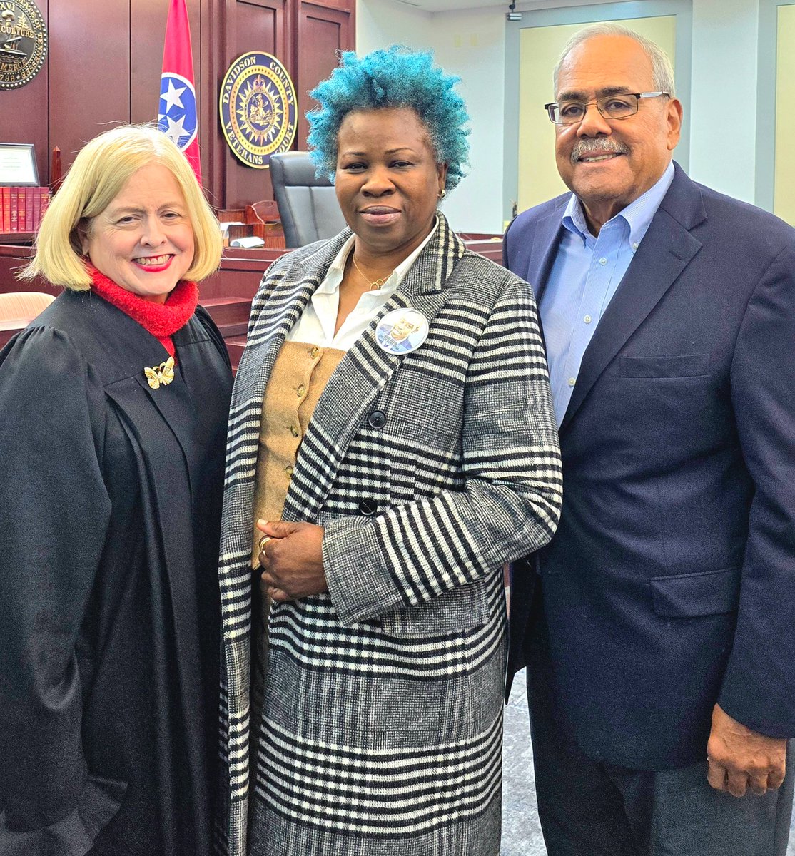 We were pleased to welcome Rep. Shaundelle Brooks and Howard Gentry to Mental Health Court graduation day. Thanks to both for your support of our graduates!