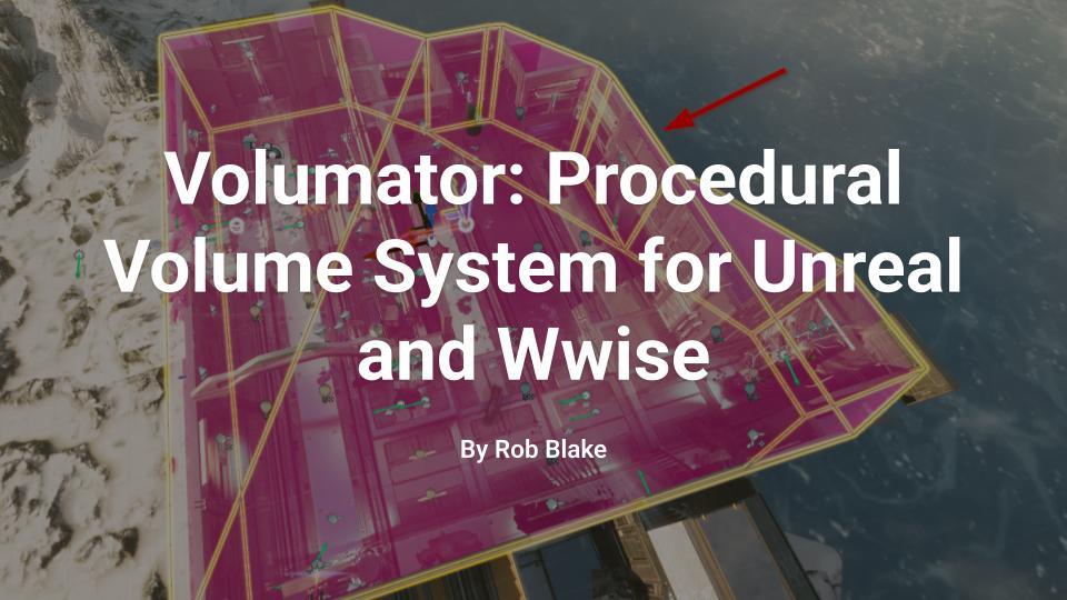 audiokinetic's tweet image. This week on the blog, Rob Blake introduces Volumator: an Unreal plug-in designed to build, test, maintain and automate volumes, helping audio teams build volumes for #Wwise.

Learn more: hubs.ly/Q03WwG_m0

#GameAudio #UnrealEngine