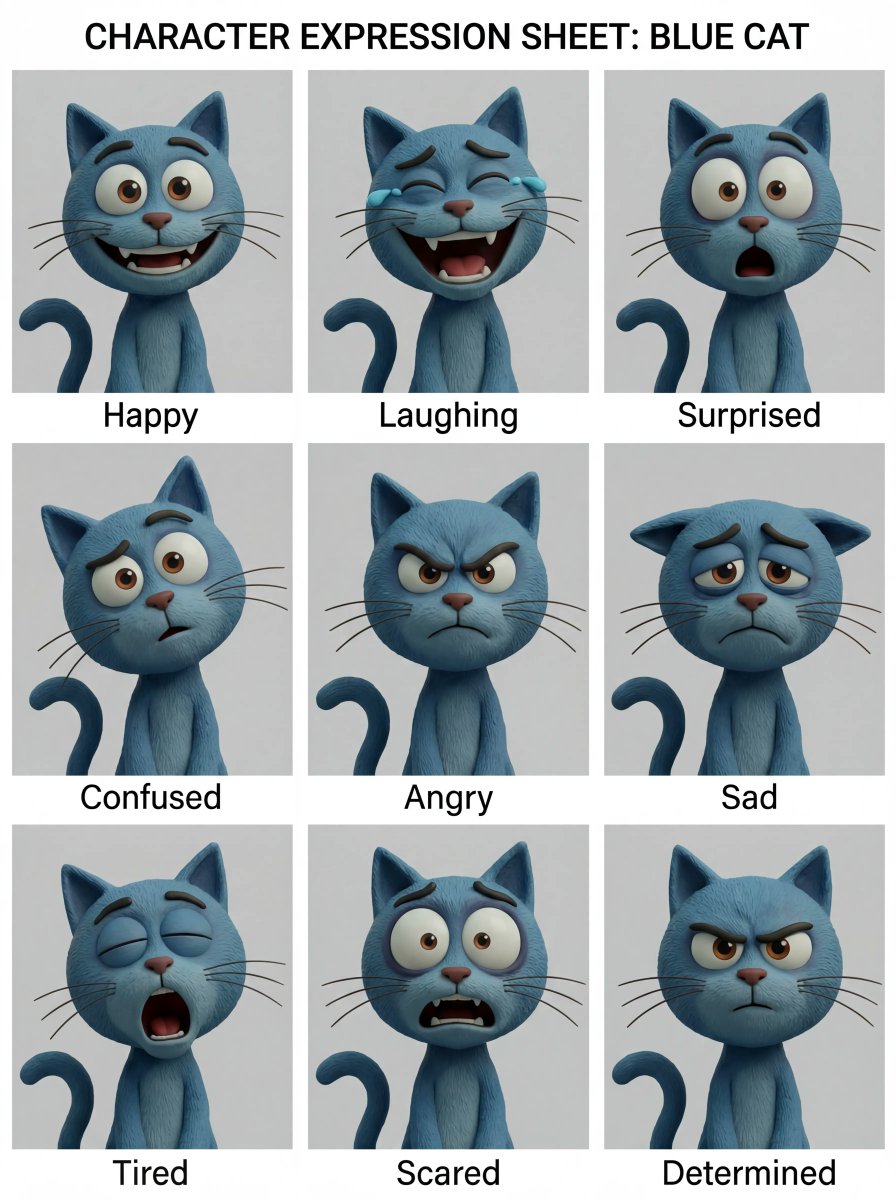 nimentrix's tweet image. 1/8 Nano Banana Pro Tutorial: Character Expression Sheet.
Sometime it&apos;s great to have a reference sheet with multiple expressions of your character, so you can use them in your comics or video.

First, we need character reference. See below👇