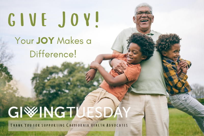 Give Love &amp; Joy - You Make a Difference! - mailchi.mp/cahealthadvoca…