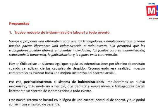 AHORA: KAST BAJÓ DE SU PÁGINA SU PROGRAMA DE EMPLEO.
El muy Gallina, al verse interpelado por su idea de eliminar la indemnización por años de servicio y hacer que el trabajador se la pague, ha bajado el archivo desde su página. VOTE x <a href="/jeannette_jara/">Jeannette Jara Román</a>