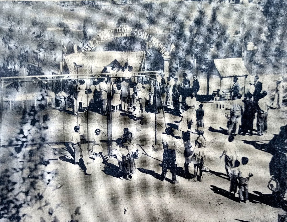 El teatro y parque infantil  cerca del Palacio de los Deportes fue inaugurado en Diciembre de 1956.
#lacalledondetuvives