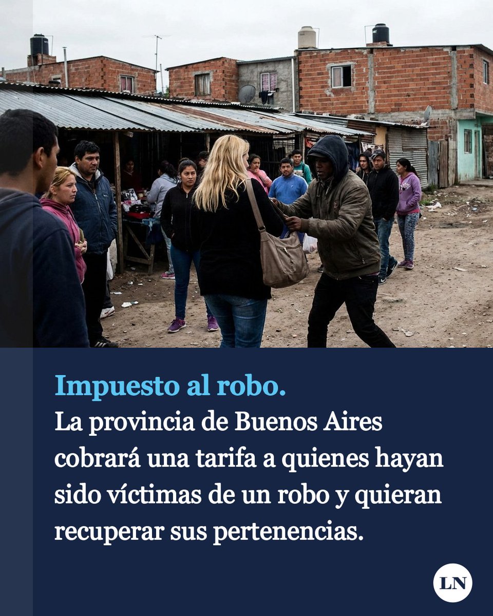 El gobierno de Kicillof acaba de crear el IMPUESTO AL ROBO. Si te roban el celular, la cartera o la bici, ahora el Estado Provincial te va a cobrar una tarifa para que la policía “intente” recuperar lo que los delincuentes te sacaron.