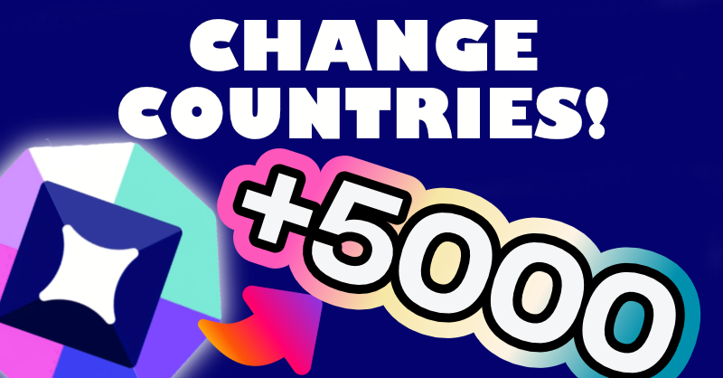 Pyncro's tweet photo. You can get +5000 orbs on discord if you vpn to the listed countries:

UNITED STATES
SOUTH KOREA
AUSTRALIA
GERMANY
CANADA
FRANCE
BRAZIL
UK https://t.co/ouUsgOT7Lq
