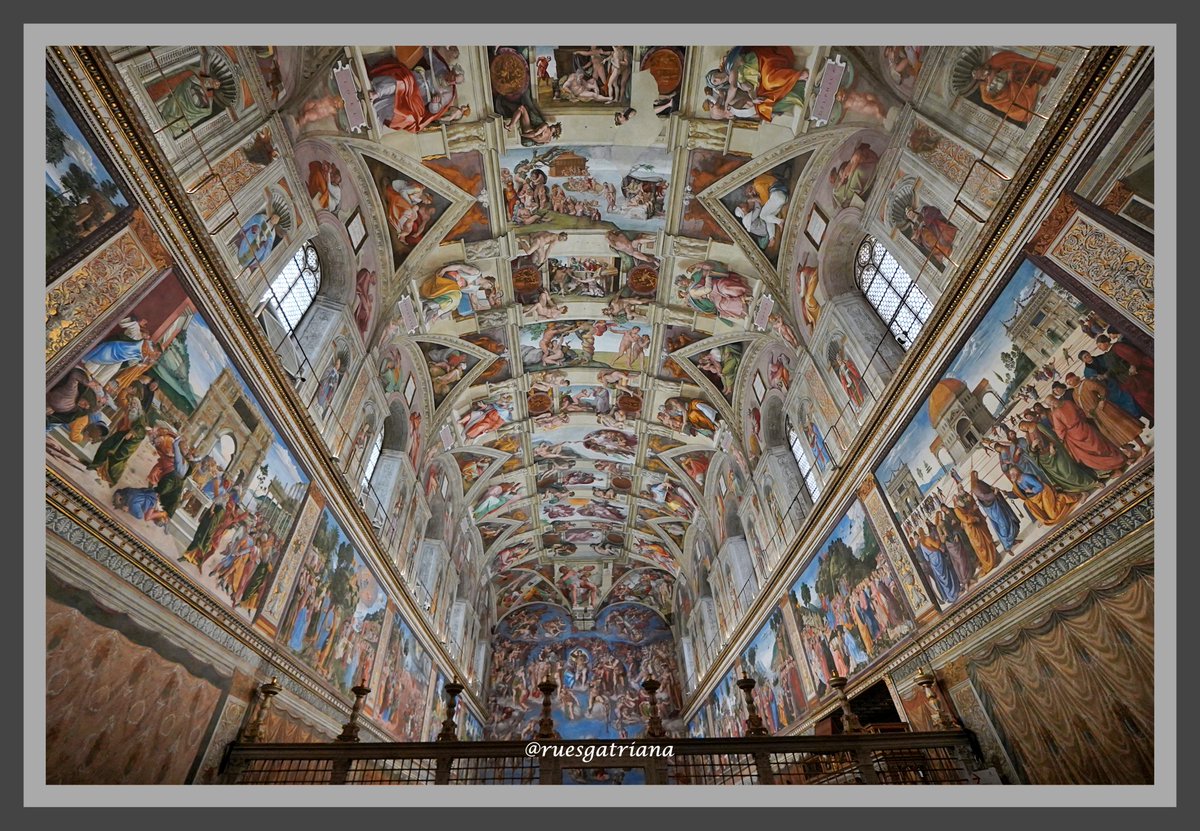 ruesgatriana's tweet image. &quot;La Capilla Sixtina&quot;
@Archisevilla1 
#Roma2025
