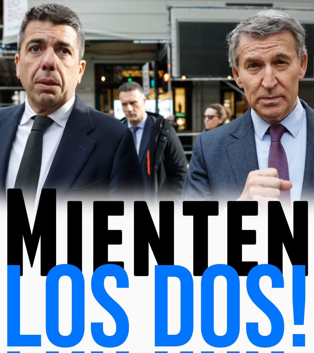 palenzuelayoli's tweet photo. @eldiarioes Una vergüenza, si los #Valencian@s quieren eso???
#Mazón va a ganar más dinero aún que antes, que esta tapando el #PP??, debe de ser algo muy gordo para mantener a este tiparraco🤔 https://t.co/371zOe1VJz