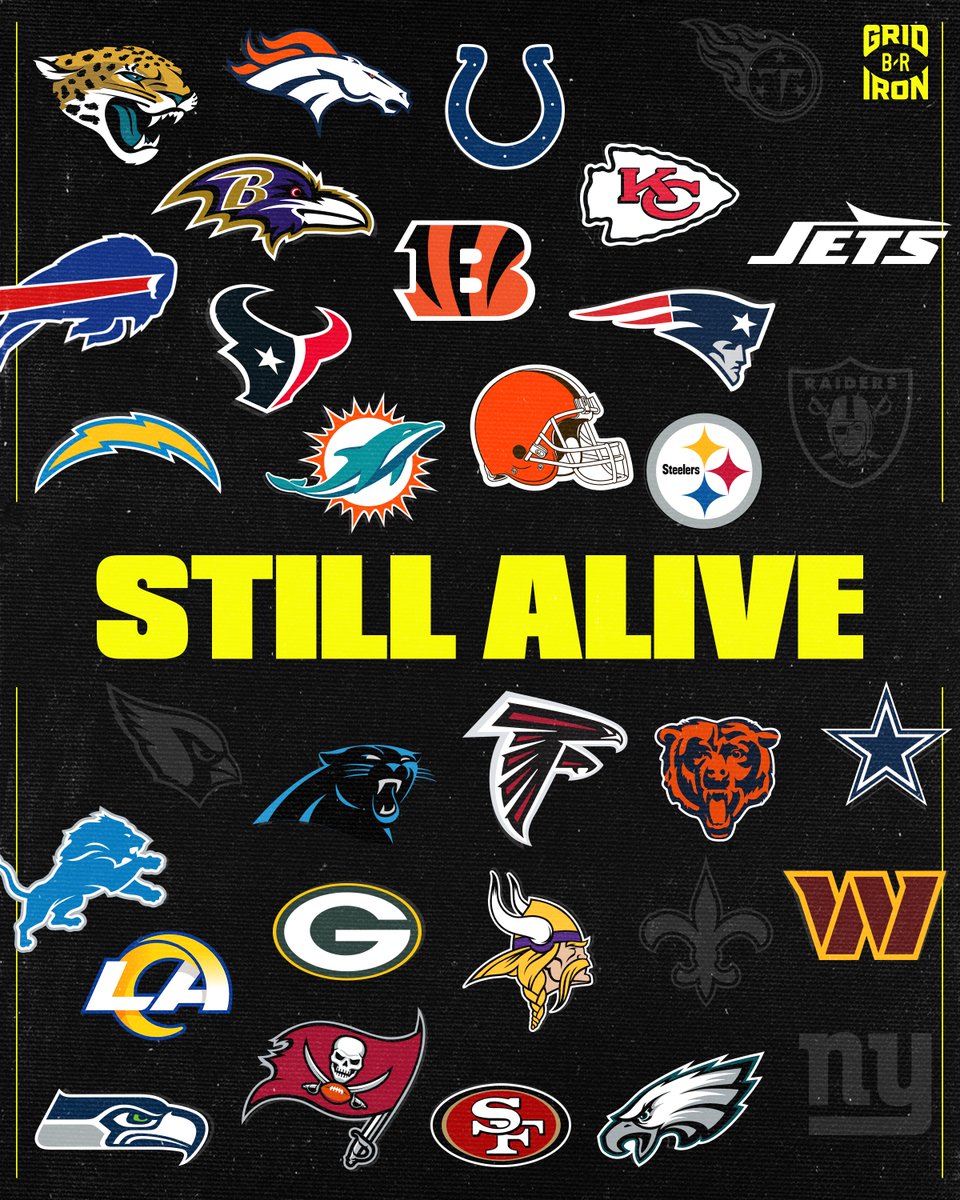 brgridiron's tweet image. RT this if your squad is still alive in the race for the playoffs 🎉🎉