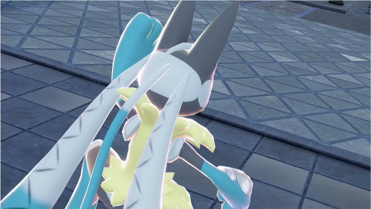 afro_025's tweet photo. @Vaat1MC @Aidanhihi @TAHK0 and it literally doesn't matter what pose you look at for Mega Lucario, none of them are Z shaped

if they wanted Mega Lucario to be Z shaped, then they could've very easily done so in the render, but they didn't lmao https://t.co/RDJiPAGW8R