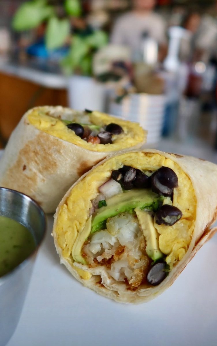 Have you tried the breakfast burrito <a href="/cloverstl/">cloverstl</a> yet? 😍