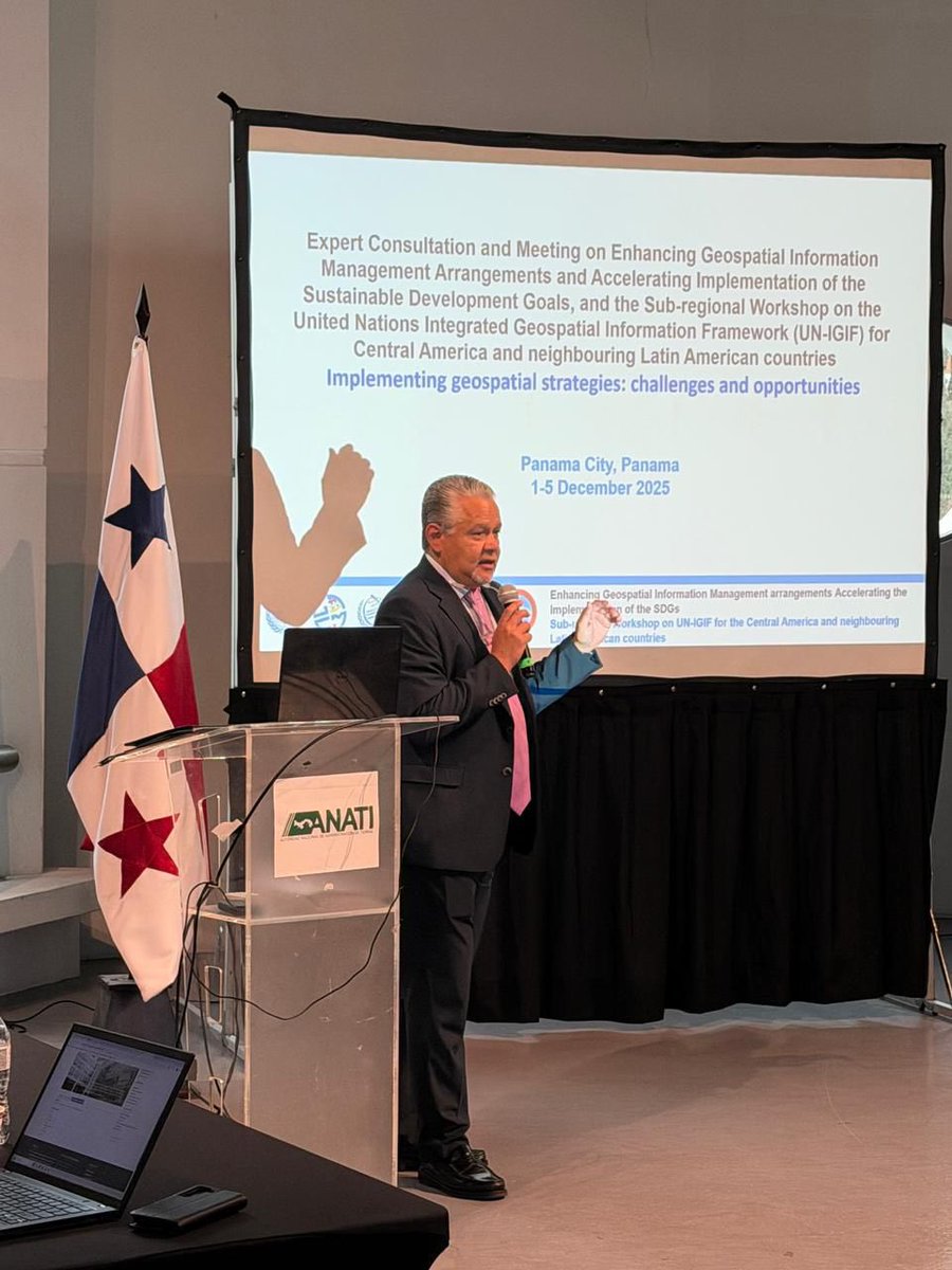 CPCI_Mex's tweet photo. 🇵🇦 El CPCI participa en el Expert Consultation &amp; UN-IGIF Workshop en Panamá, destacando el papel del catastro en la seguridad jurídica, la tributación inmobiliaria y la gestión territorial sostenible.

Nuestro presidente,@ricardolopez_8, presentó los avances regionales… https://t.co/dzhZMWcMXg