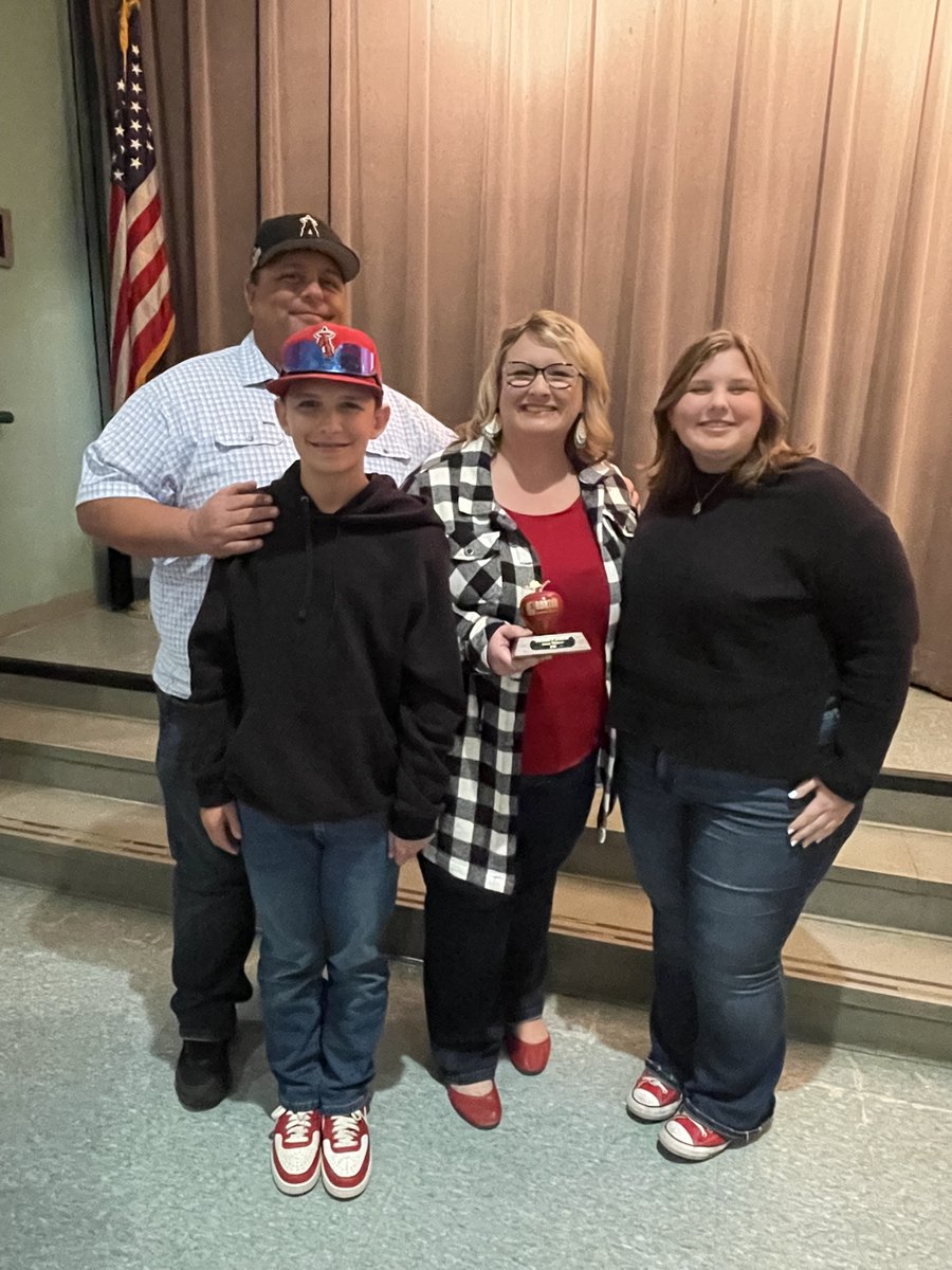 It was an honor to present the Burton's Excellence in Education Award to these two wonderful ladies! Mrs. Withrow and Mrs. Hernandez are truly dedicated to our families and students.