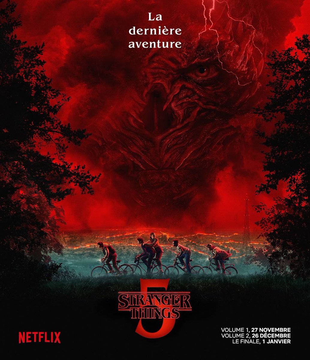 ztnm01's tweet image. Carton d’audience pour le volume 1 de la 5ème et dernière saison de « STRANGER THINGS » ! 🤯

Avec 59,6 millions de vues durant ses 5 premiers jours, le volume 1 réalise le meilleur démarrage pour une série anglophone dans l’histoire de Netflix. La série s’est également glissée…