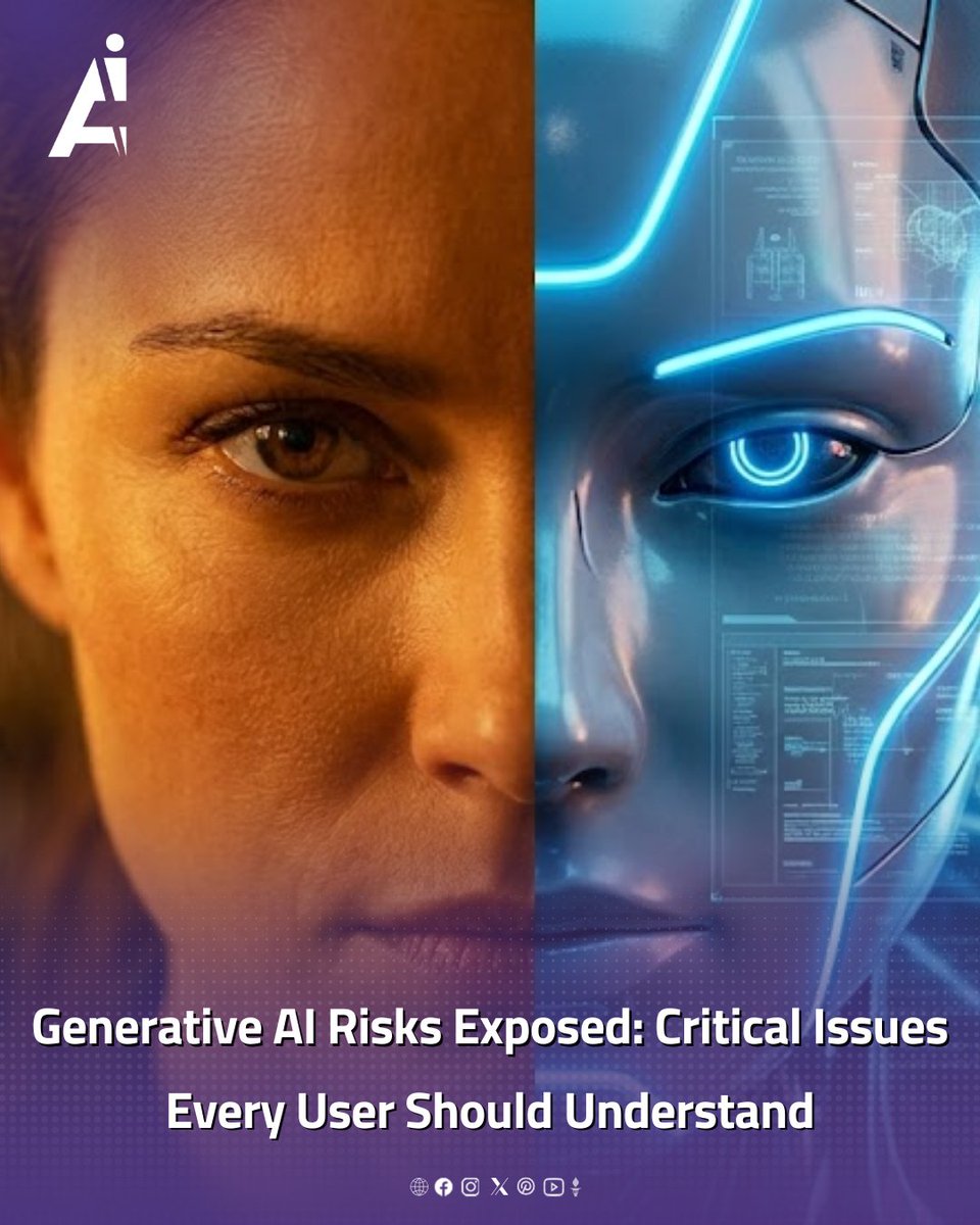 AiFrox's tweet photo. Understanding the Risks of Generative AI Technology
learn more : https://t.co/xU6hBCYvpM https://t.co/8zHphrOCTi